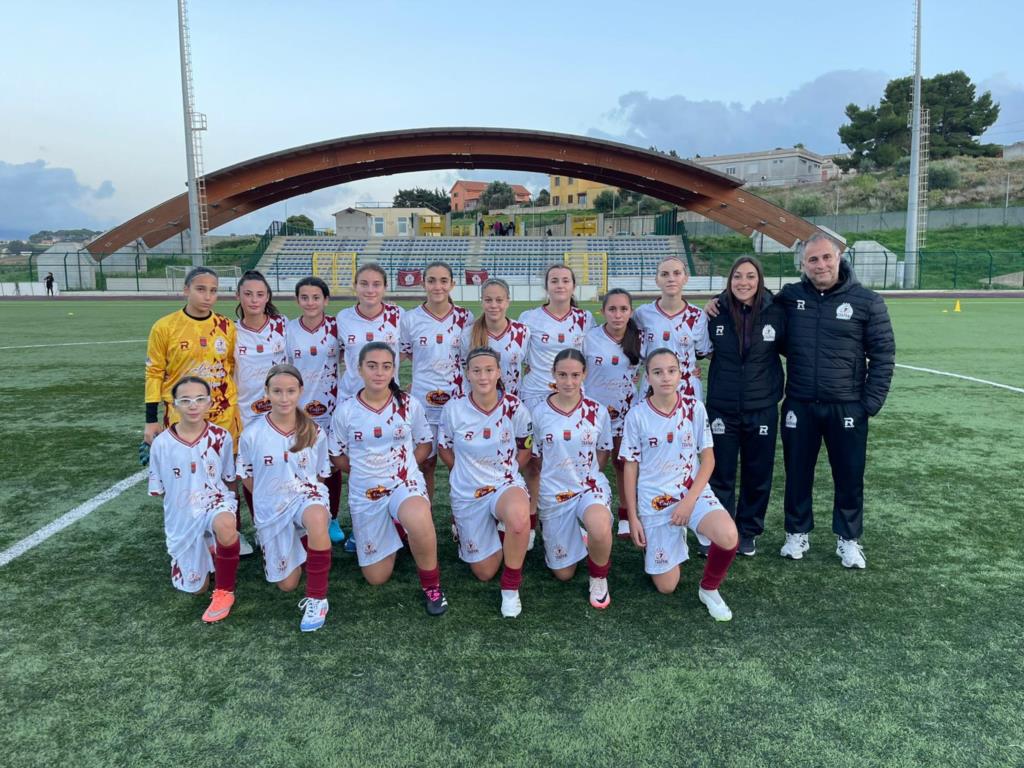 Femminile: altra vittoria per l'Under 15 del Trapani Calcio