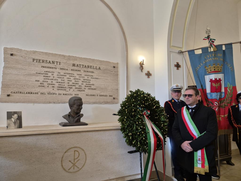 Castellammare ricorda Piersanti Mattarella