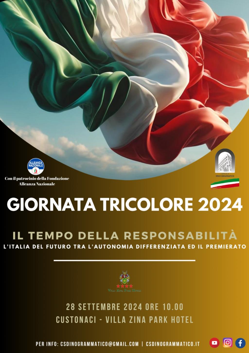 Sabato 28 settembre la XII «Giornata Tricolore» a Custonaci