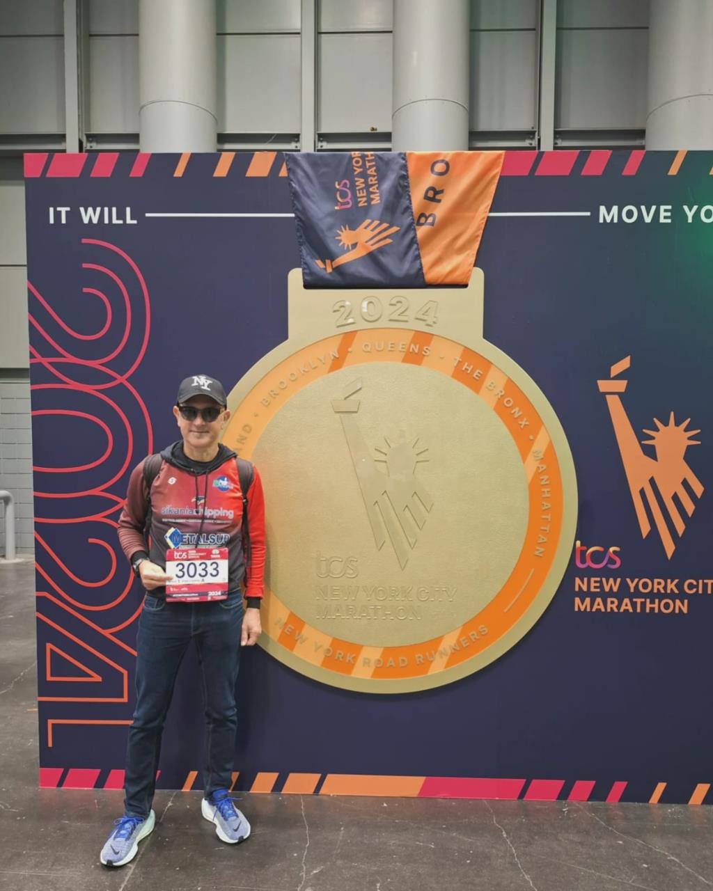 Massimo Matera protagonista alla Maratona di New York